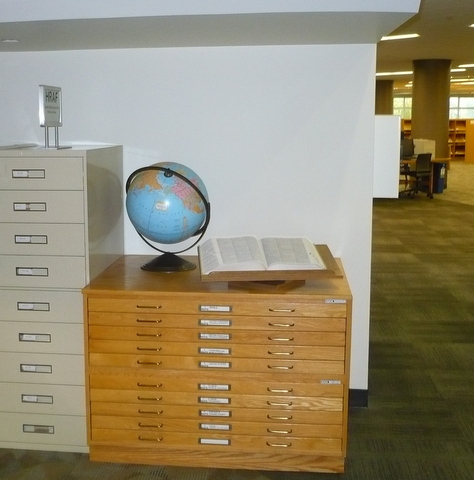 Maps collection drawers
