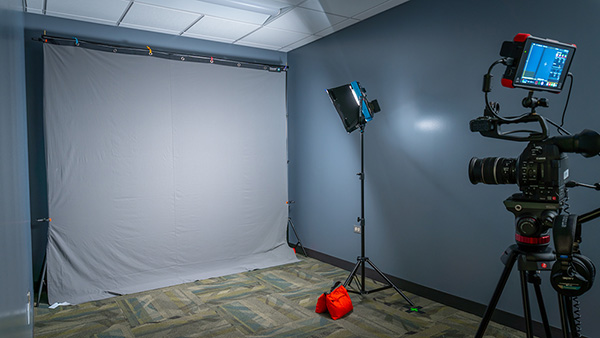 Media Lab video production studio