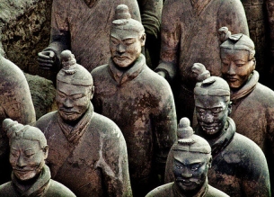 Kevin Poh Terracotta Warrior Statues at Xian, China