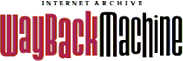 logo for the Wayback Machine
